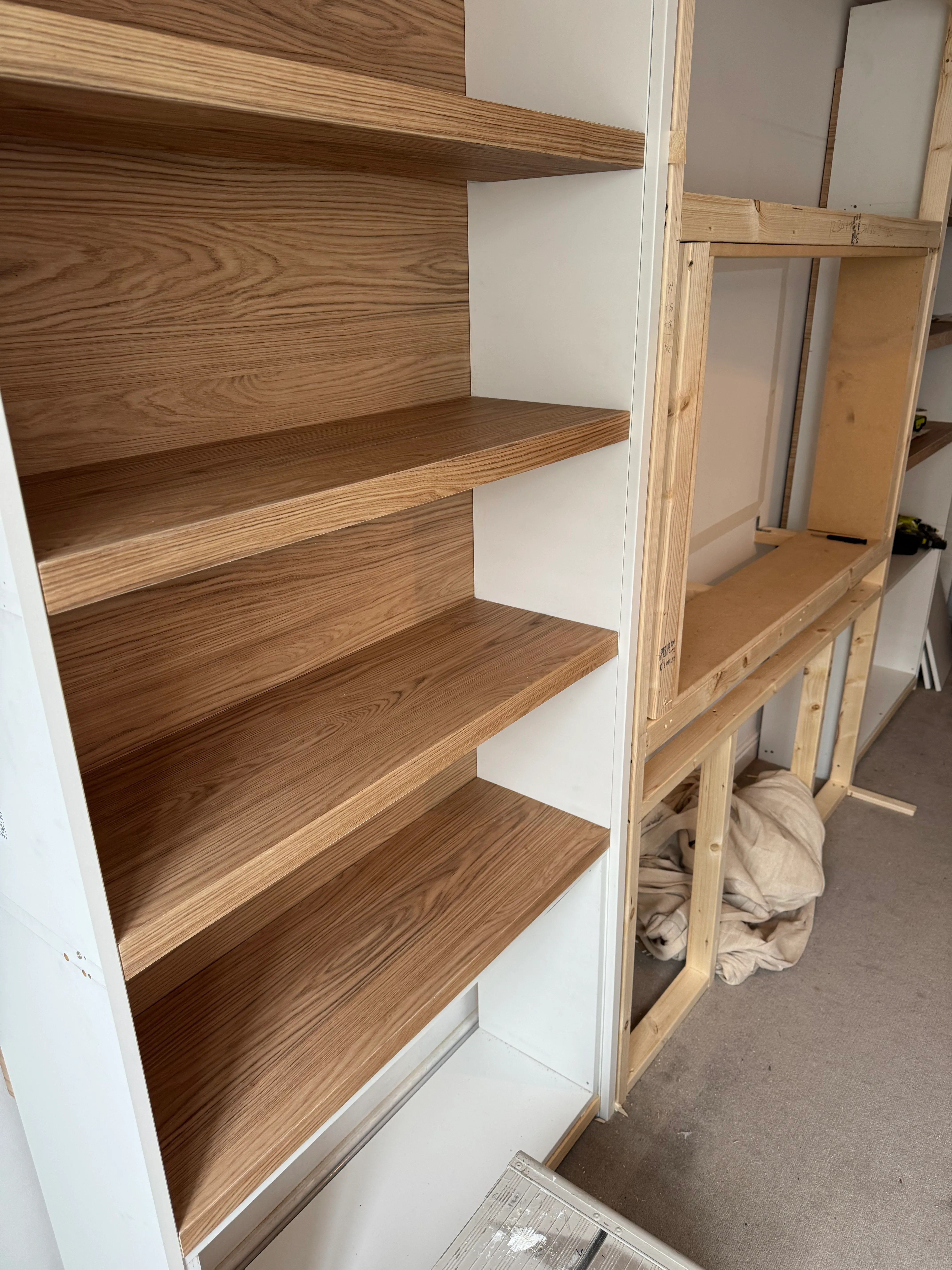 Media Wall Integrated Storage